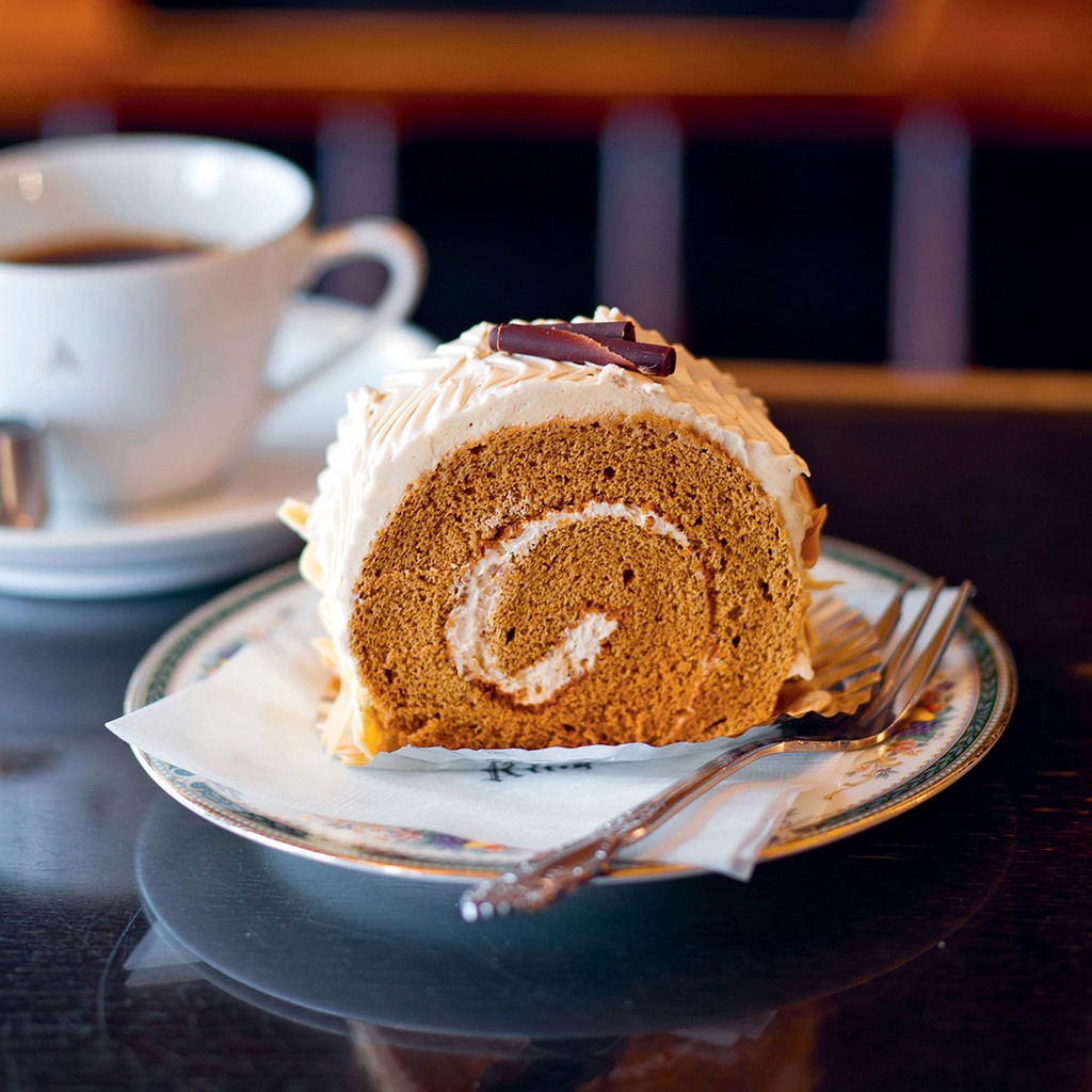 Coffee Roll Cake from Tokyo Cult Recipes by Maori Murota