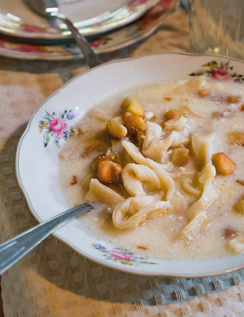 Noodle And Yogurt Soup From Tasting Georgia A Food And Wine Journey In The Caucasus By Carla Capalbo