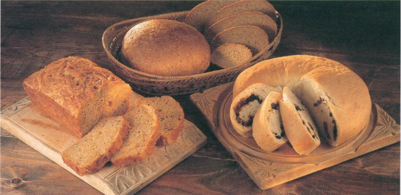 ancient greek bread and wine