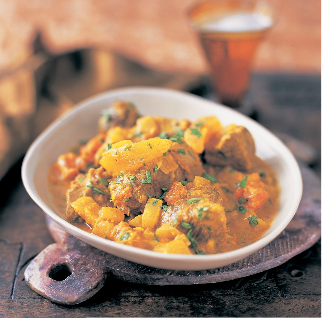 Lamb in mango sauce from The Complete Indian Regional Cookbook 300