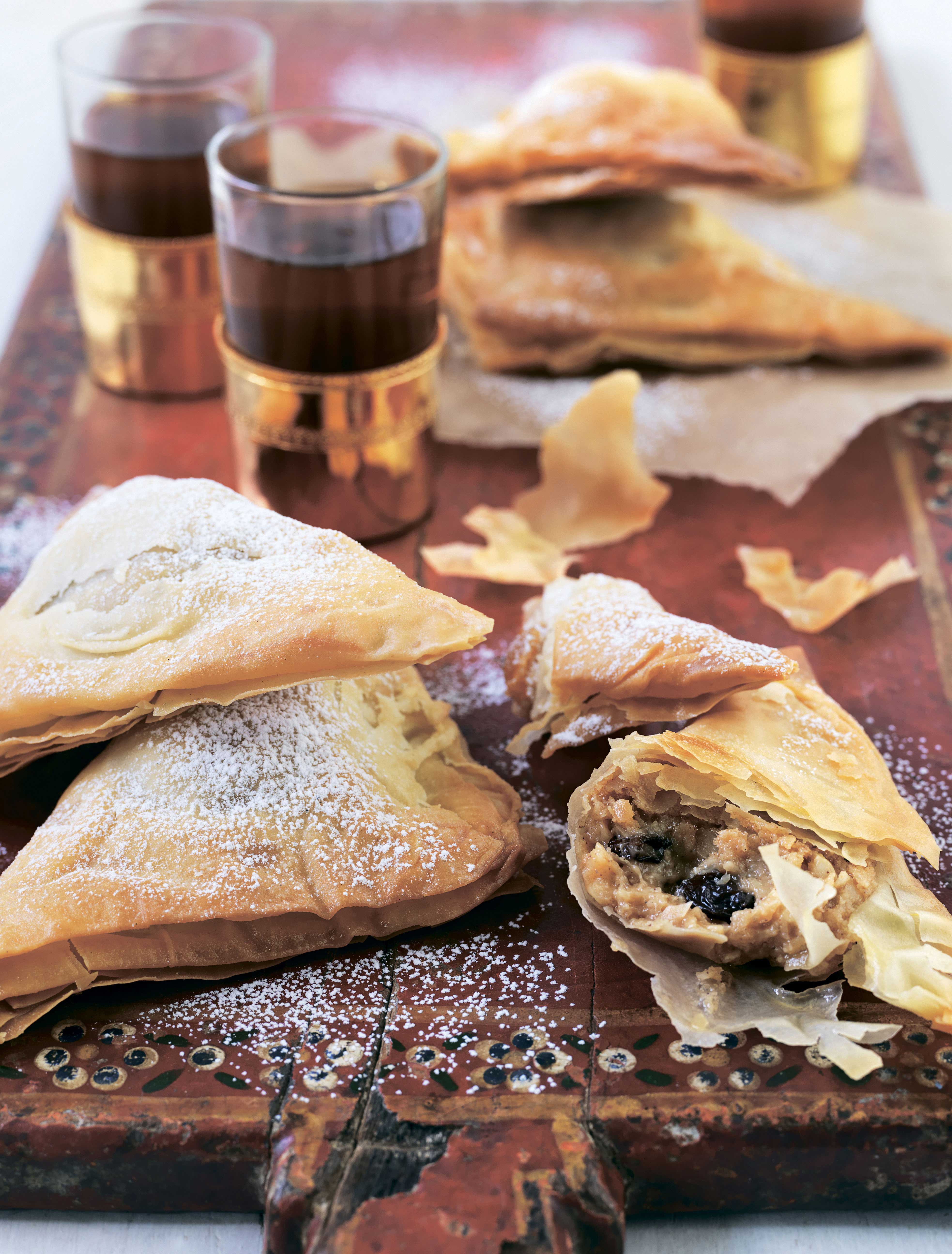 Sweet samosas from The Complete Indian Regional Cookbook: 300 Classic
