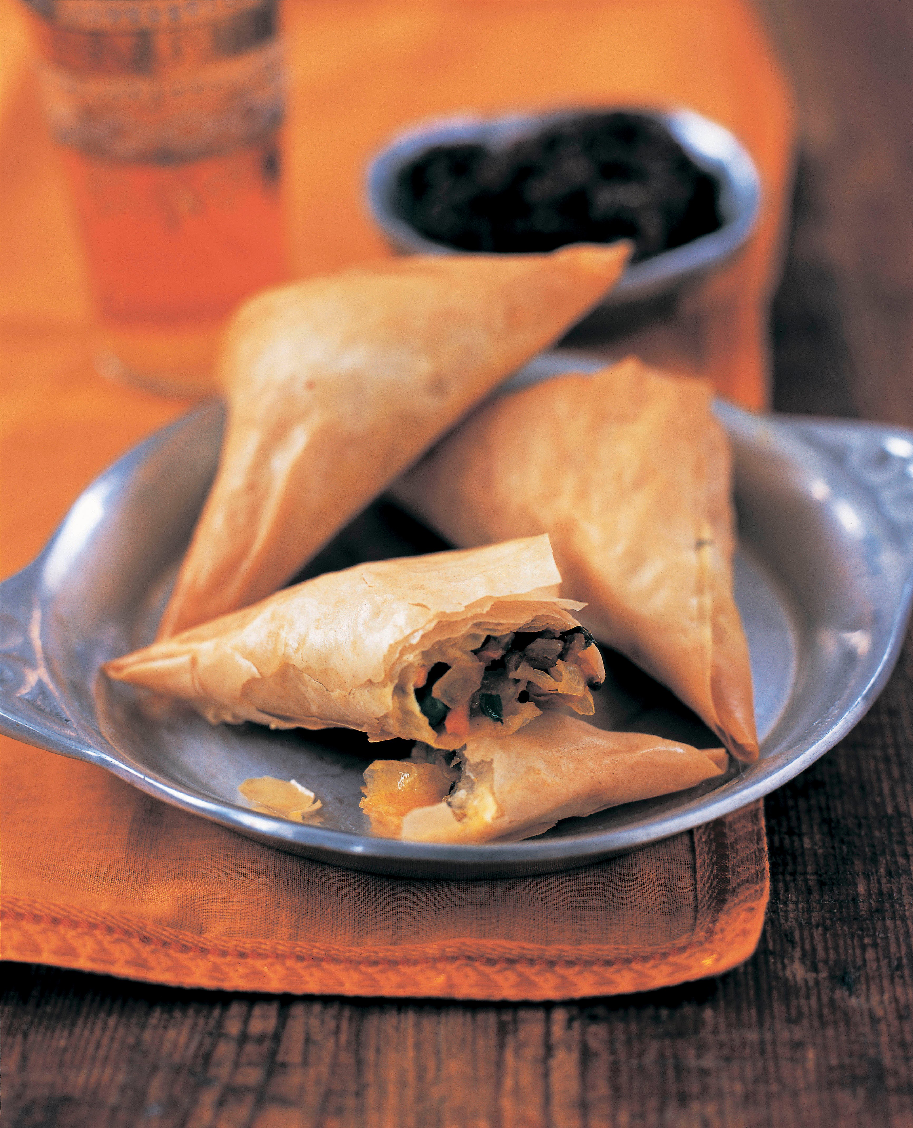 Vegetable samosas from The Complete Indian Regional Cookbook: 300 ...