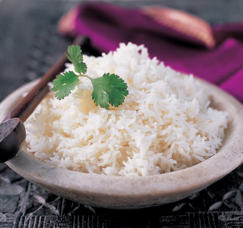 Plain Boiled Rice from The Complete Indian Regional Cookbook: 300