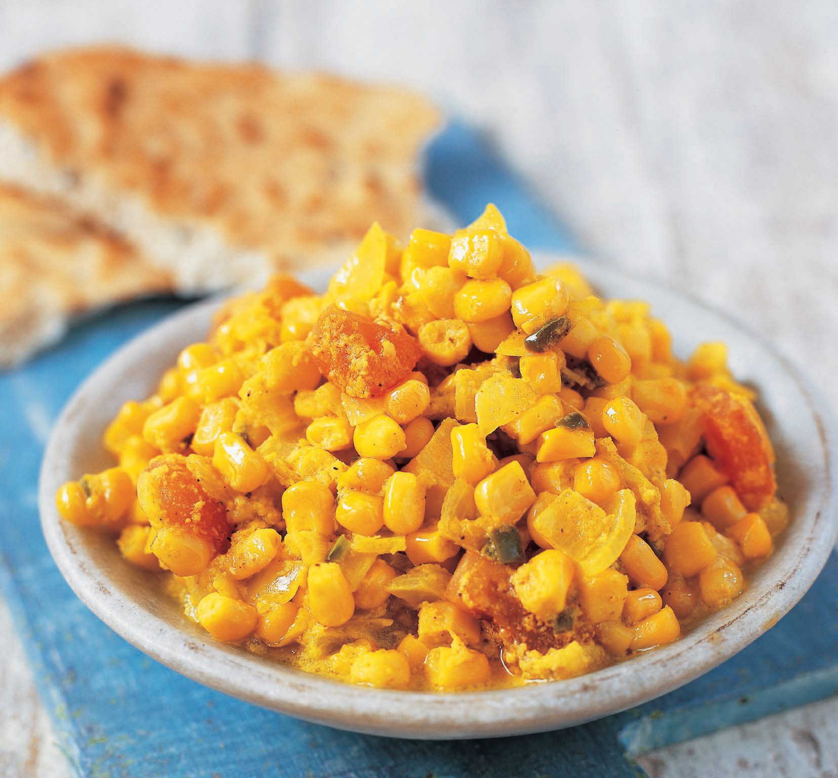 Royal corn curry from The Complete Indian Regional Cookbook 300