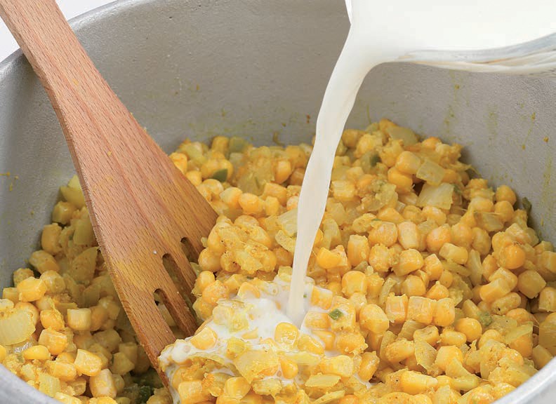 Royal corn curry from The Complete Indian Regional Cookbook 300