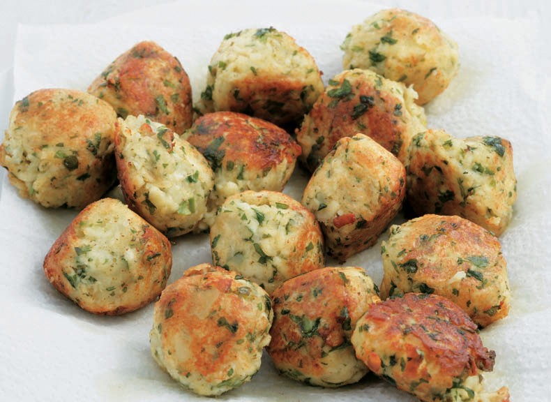 Indian cheese balls from The Complete Indian Regional Cookbook 300
