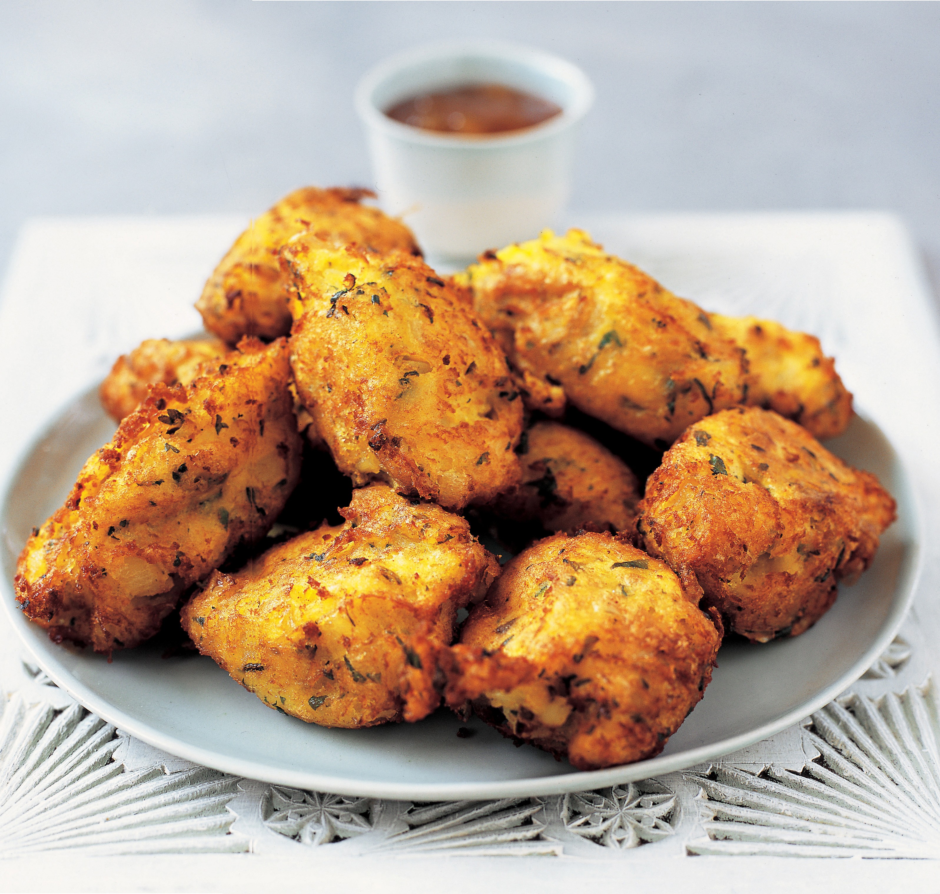 Spiced potato cakes from The Complete Indian Regional Cookbook 300