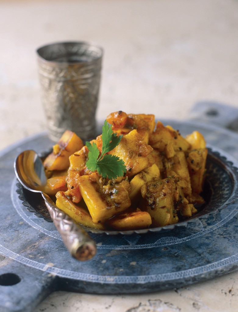 Plantain curry from The Complete Indian Regional Cookbook 300 Classic
