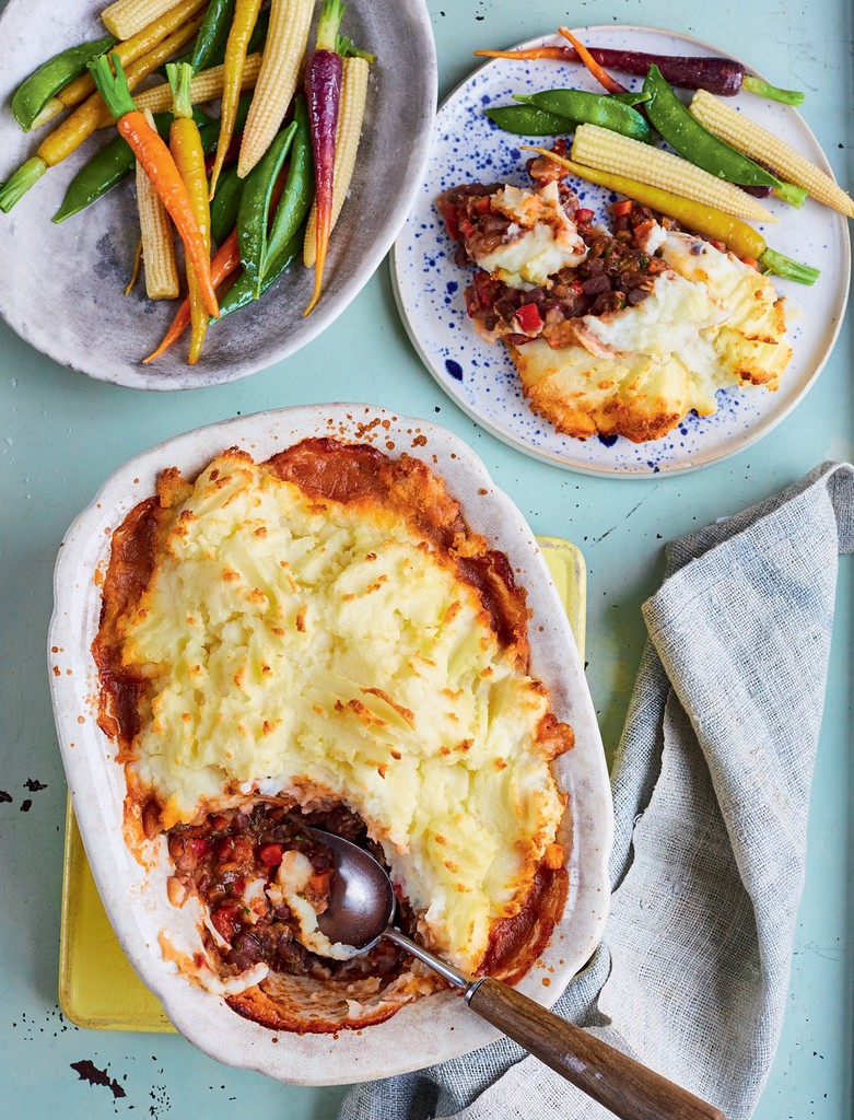 Red Dragon Pie from The Vegetarian Kitchen by Prue Leith and Peta Leith