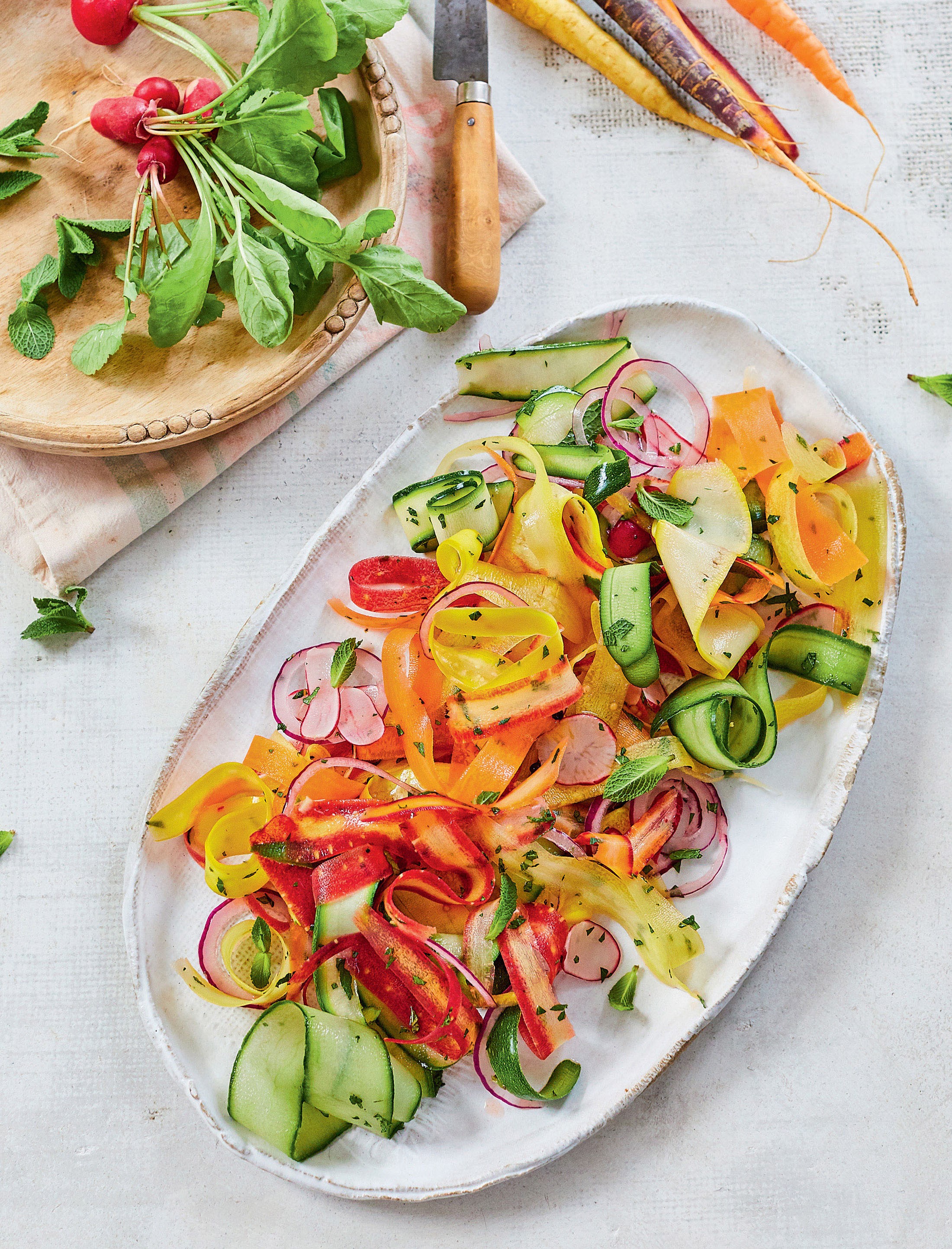 Quick–Pickled Summer Vegetable Salad from The Vegetarian Kitchen by ...