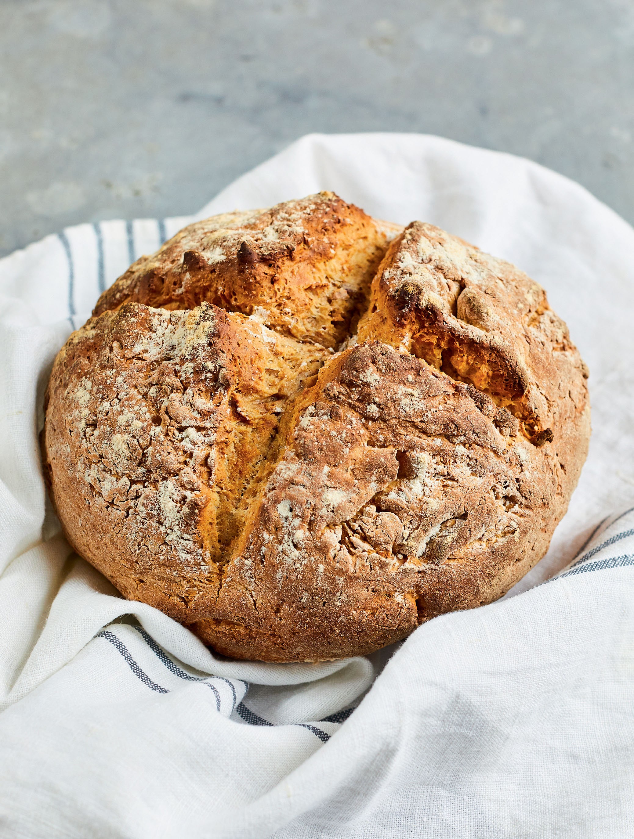 Malted Wholemeal Soda Bread from The Vegetarian Kitchen by Prue Leith