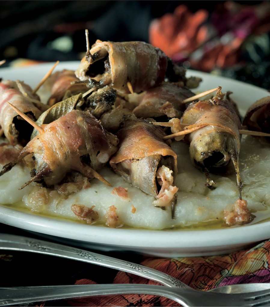 Uccelli con Polenta from Venezia by Tessa Kiros